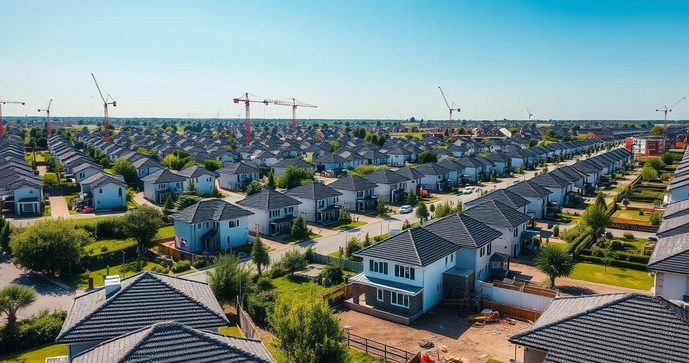 Construção de casas para vender como investimento inteligente