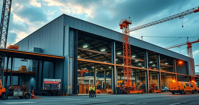 Como Planejar a Construção de um Galpão Industrial Eficiente