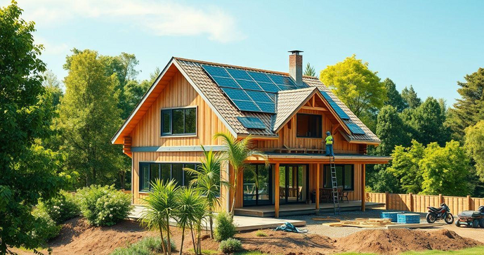 Como a Construção de Casas Sustentáveis Transforma o Mercado Imobiliário