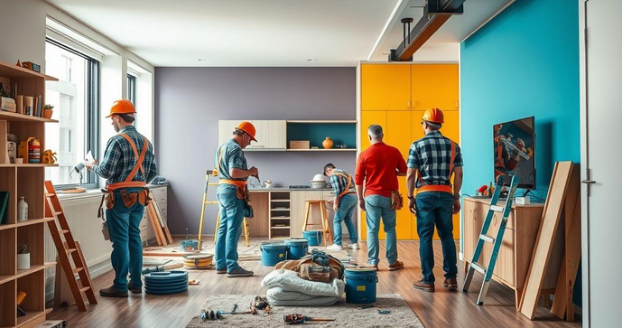 Empresa de reforma de apartamento transforma seu espaço com qualidade e inovação