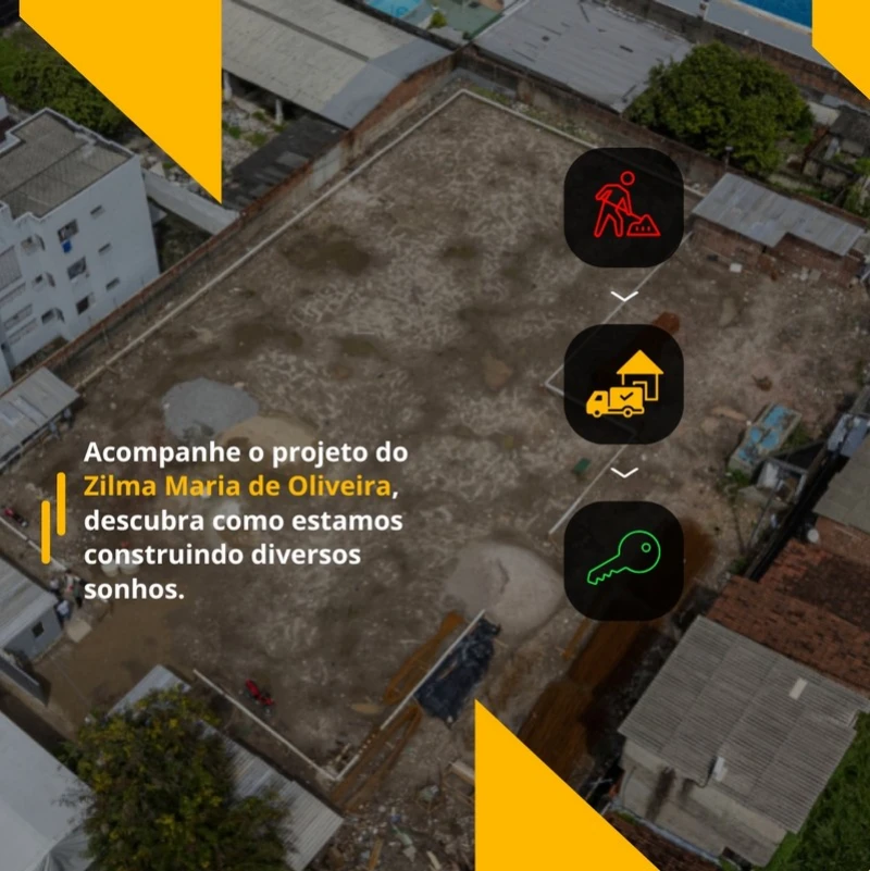 Construção do Condomínio: